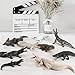 Simulation Realistic Wild Life Jungle Animal Figures Model Figurines Crocodile Alligator Family Playset Eduactional Toys Party Playset Toys for 5 6 7 8 Years Boys Girls Toddler (9 pcs)