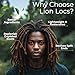 Beard Gains Lion Locs Dreadlock Locking Gel for Retwists & Braids – Residue-Free Hair Moisturizer for Dreads, No Buildup, Long-Lasting Hold