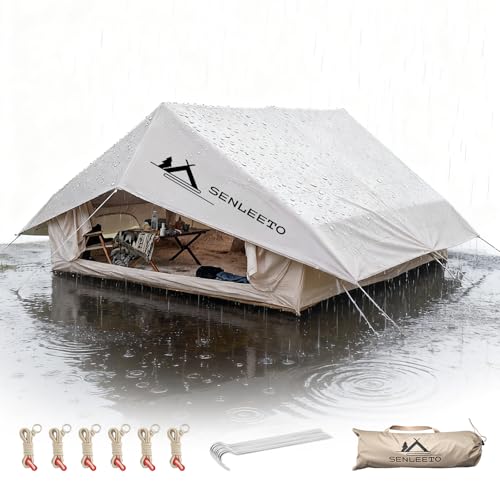 10‘ x 13’ Rain Fly Fits for 6-8 People, 4 Season...