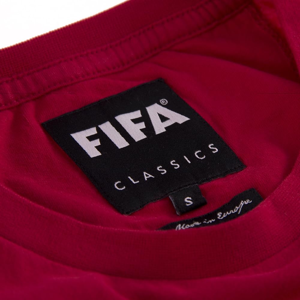 Copa - Camiseta - Hombre - Mascota Mundo España 1982 - Manga Corta - Rojo - 100% algodón - Talla XS