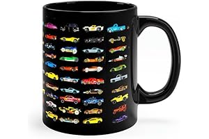Hot Wheels Classic Car Coffee Mug: The Perfect Gift for Motoring Enthusiasts