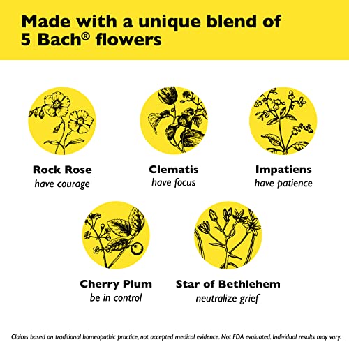 image for Bach RESCUE PEARLS, Natural Orange Vanilla Flavor, Natural Stress Reli