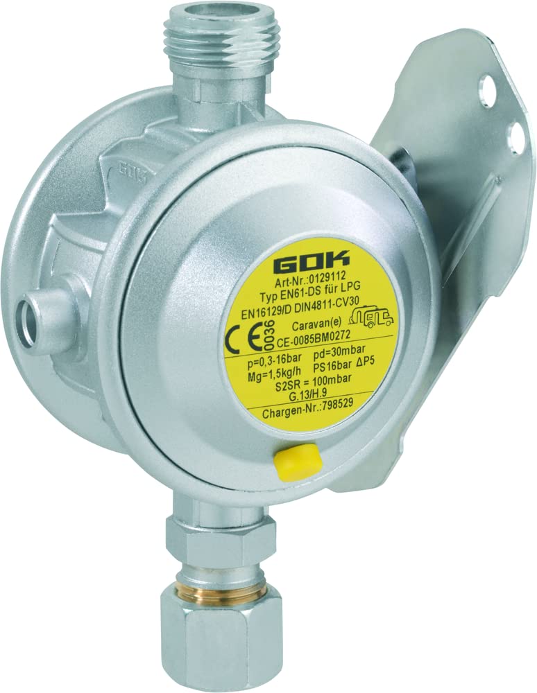 GOK Niederdruckregler Caramatic 1,5kg/h 30mbar