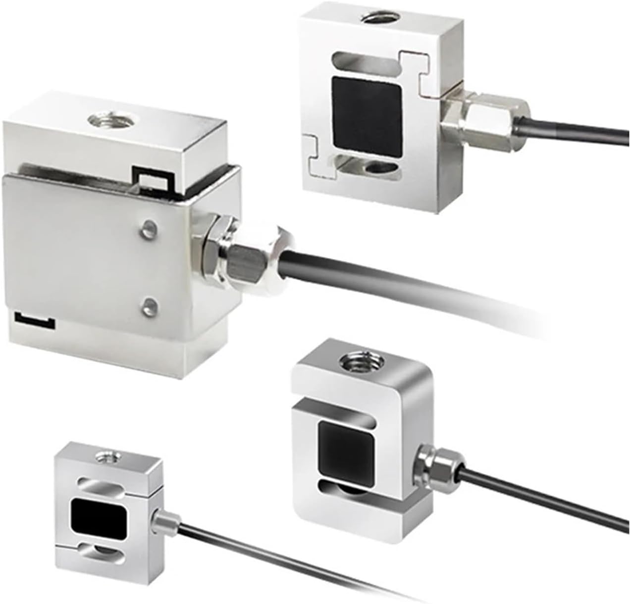 TA S4 Tension Pressure Force Measuring Load Sensor S Type Force Meter Tester Mechanical Arm Weight Sensor(5KG)