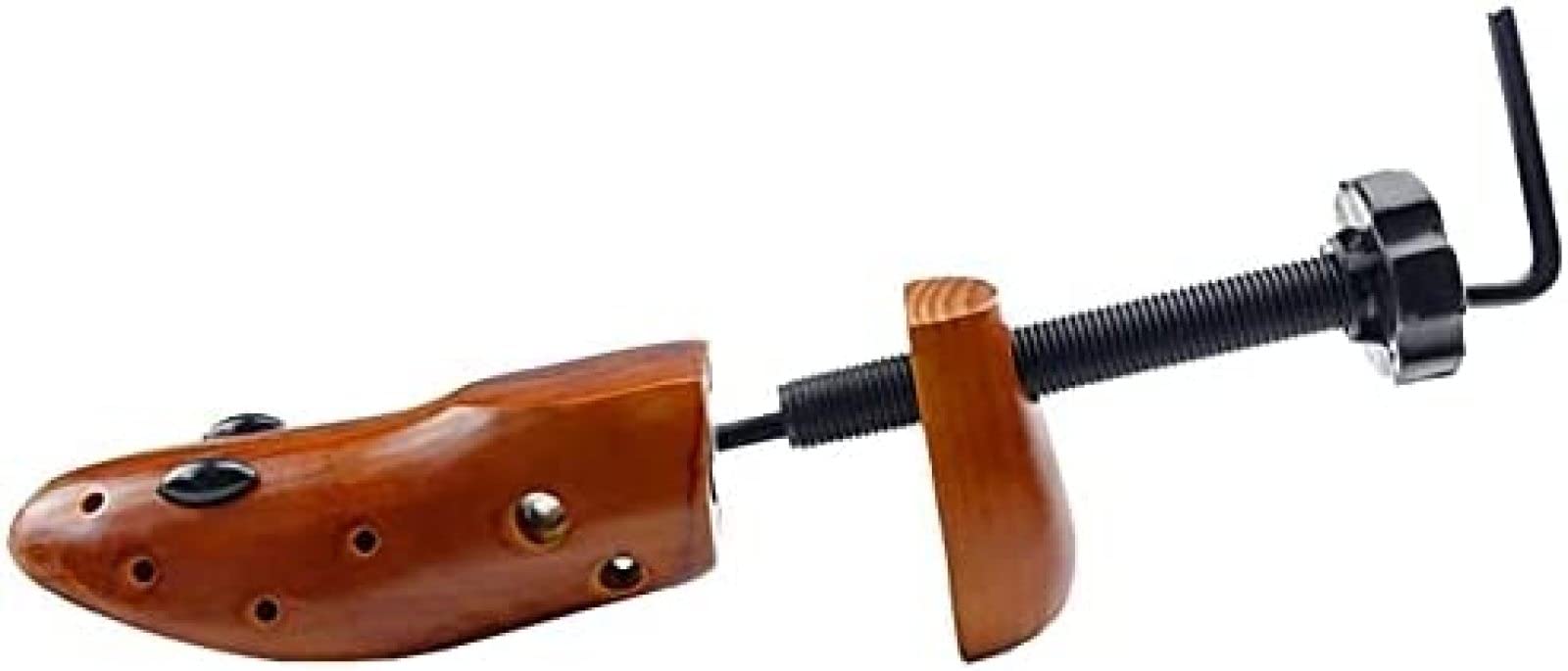 1 Paar Holz-Schuhspanner/Baum/Expander-Former, erweitert Länge, Breite und Höhe von Engen Schuhen für Männer und Frauen, L|braun