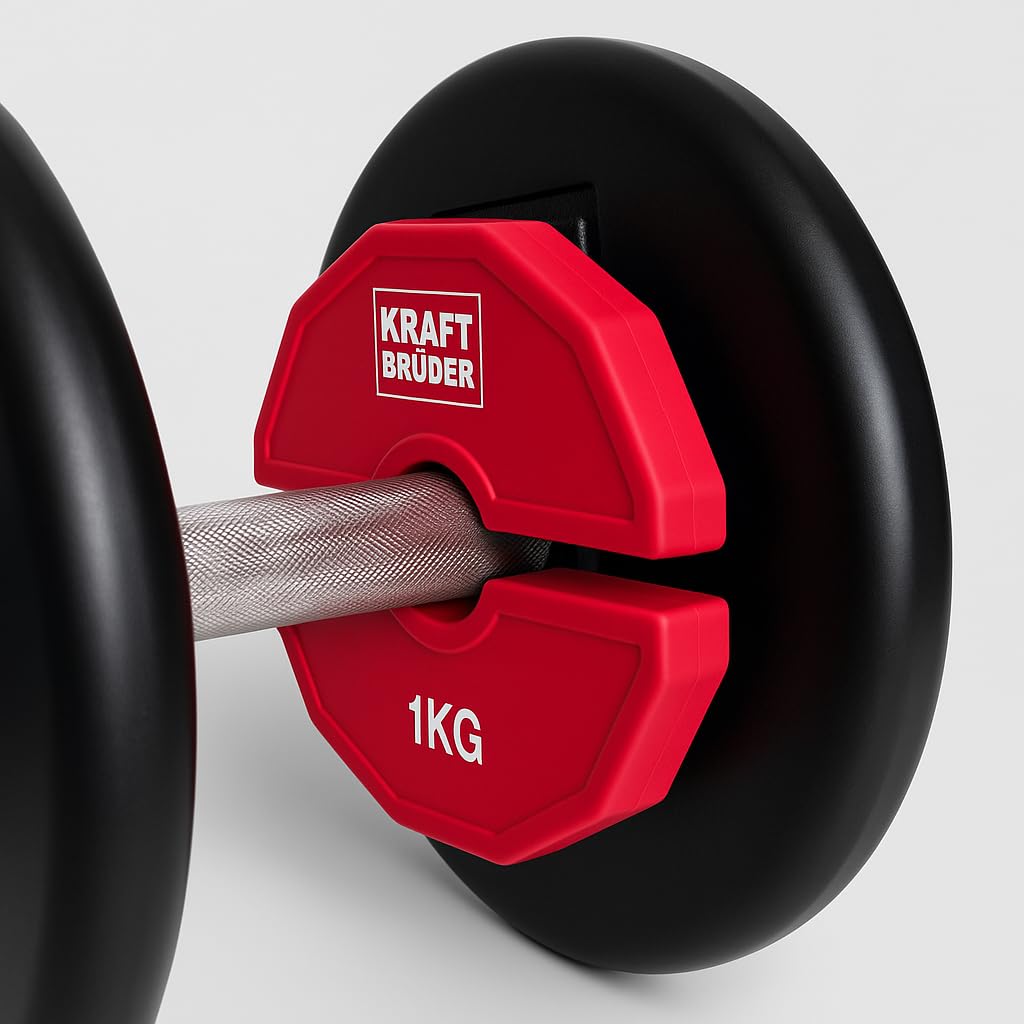Progress Plates Snap – gummierte Micro-Gewichte mit Stahlkern. Perfekt für Langhanteln, Kurzhanteln & Kettlebells. Präzise Steigerungen für maximale Progression.