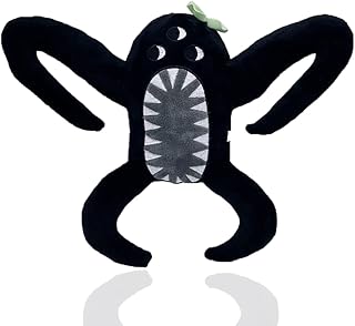 Garten of Banban Plush,Cartoon Horror Game Garten of Banban Chapter 3 Plush Toys,Detective Lenny Nabnaleena Soft Stuffed Animal Garden Toys,Garden of Ban Ban Plushies (Black)
