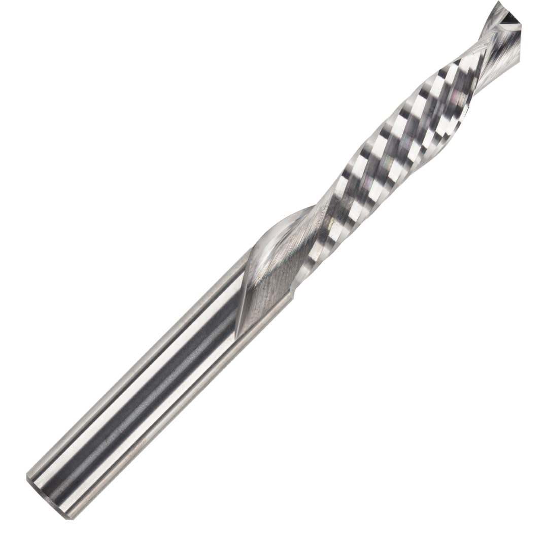 Rennie Tools - 8mm x 52mm Flute Solid Carbide 1F Compression Router Bit