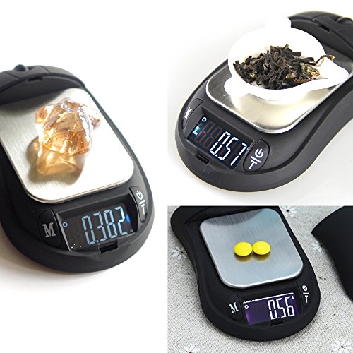 Báscula digital mini de alta precisión 500g miniatura 2