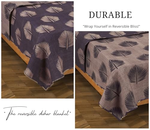 Image of HOMEKART Super Soft Cotton Printed Dohar |AC Blanket| Quilt /Duvet for Single Bed 60x86in, 250 GSM -Value Pack Bulk Bedding Set for Hotels, Hostels, PGs & Wholesale Ideal for Diwali Gifting- Pack of 15