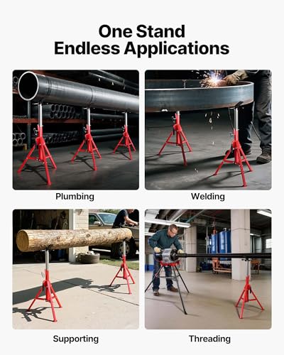 Heavy Duty Adjustable Pipe Stand