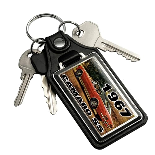Image of Brotherhood Car Key Chain for Camaro - Classic Models Keychain