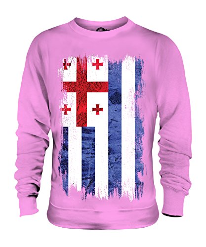 Sweat-Shirt Adjarie Candymix Pull Drapeau Grunge Unisexe Homme Femme