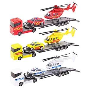 Teamsterz Notfall-Heli-Transporter Spielzeug