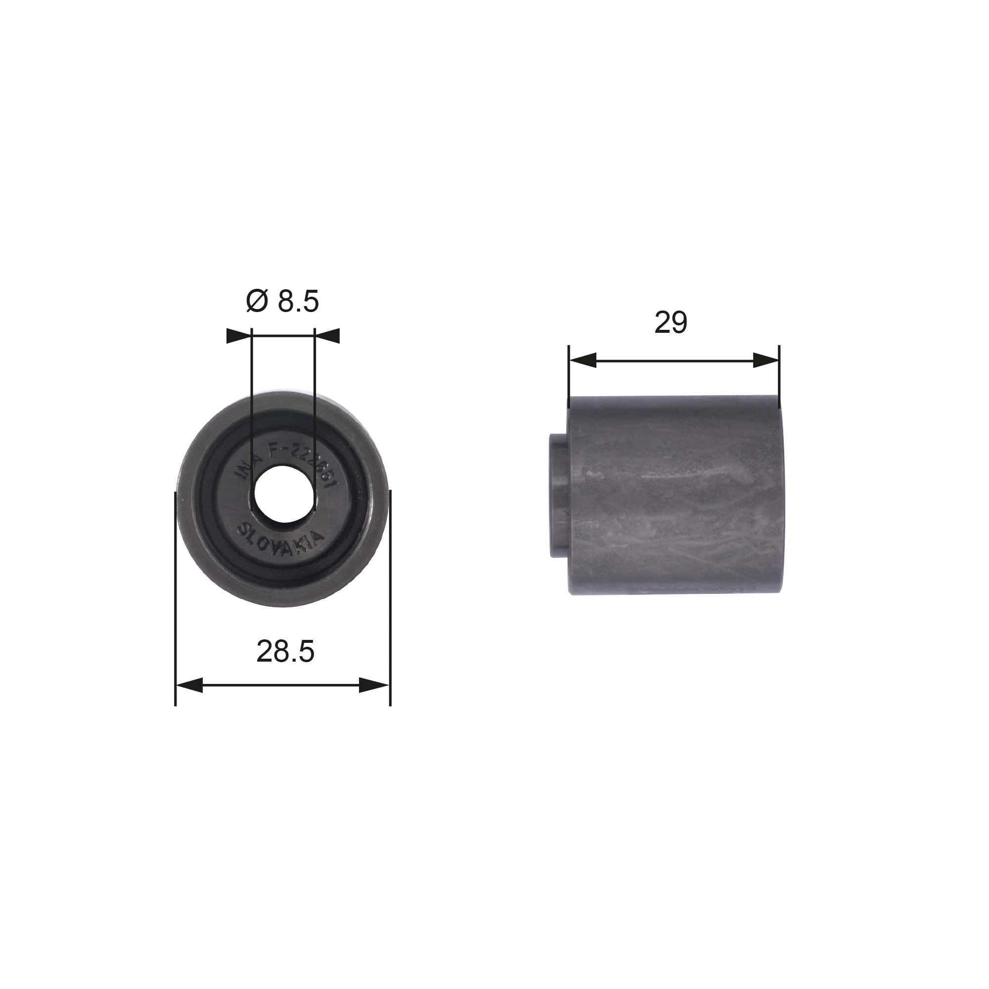GATES Kit de distribution K015622XS Nombre de dents: 137 25mm 1305mm Compatible avec VW Caddy III Break 2KB, 2KJ, 2CB, 2CJ Sharan I 7M8, 7M9, 7M6, SEAT Alhambra 7V8, 7V9, FORD Galaxy Mk1 WGR MPV