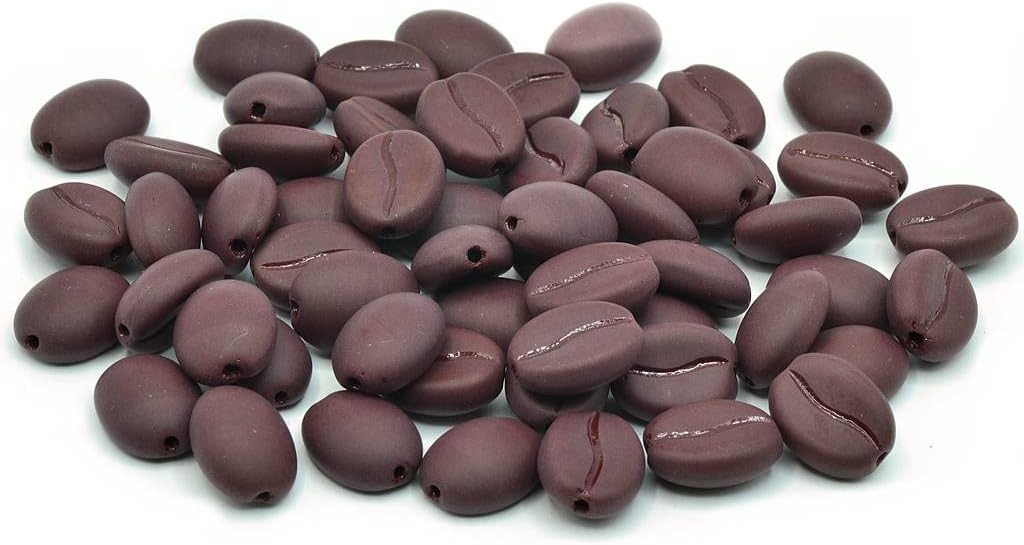 Bohemia Crystal Valley Coffee Bean Beads 11 x 8 mm