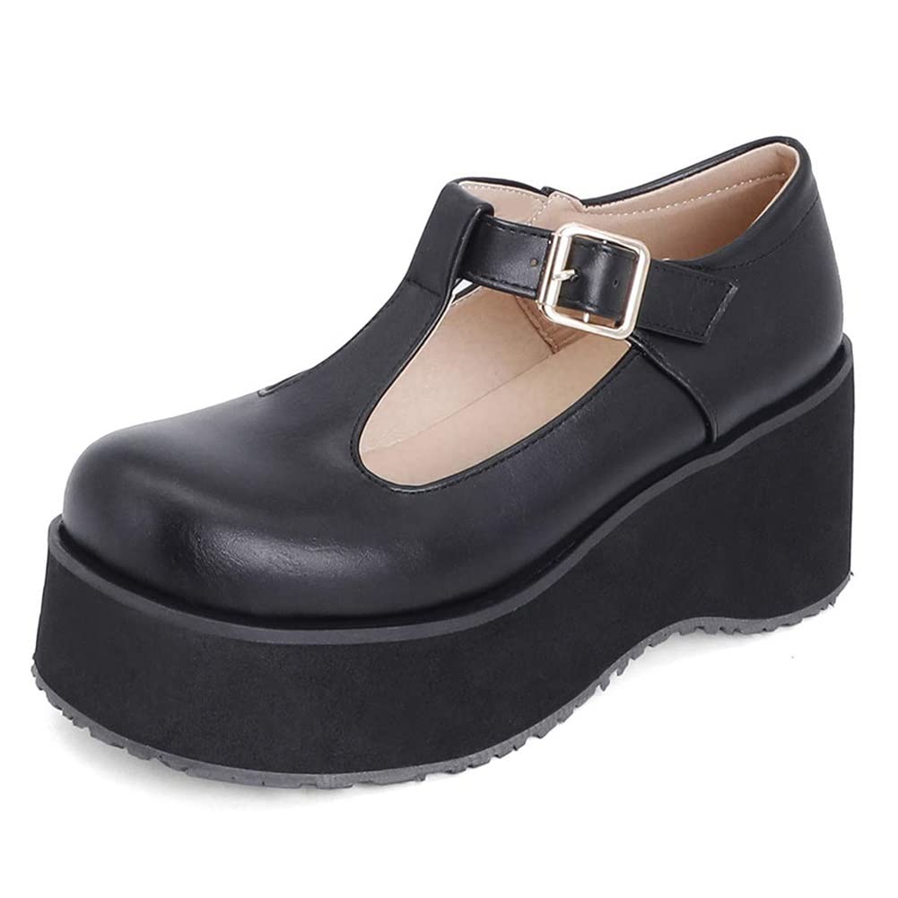 Klassieke Mode Vrouwelijke Lolita Leuke Mary Janes Pompen Platform