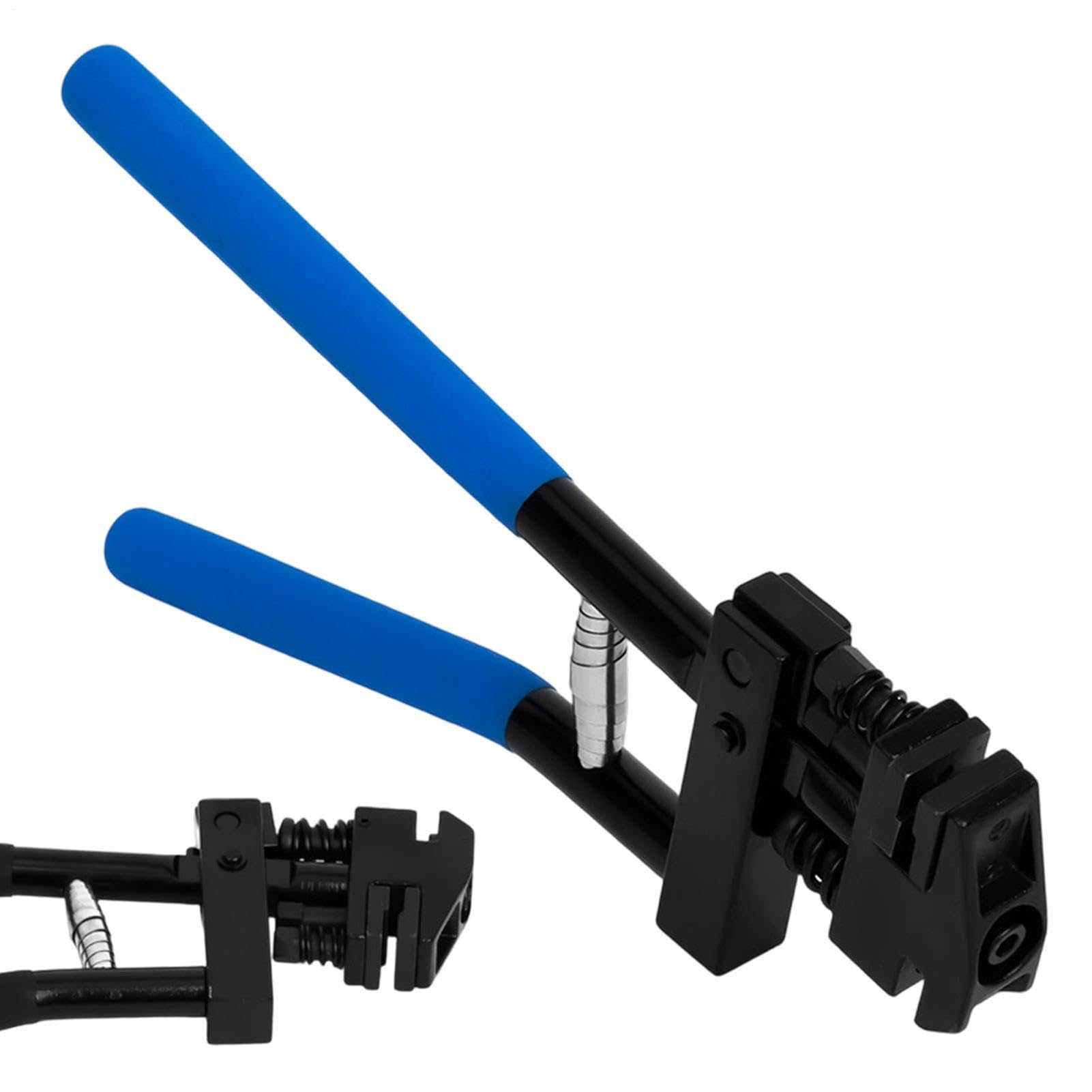 Zacisk do blachy 5 mm Wzmocniony ergonomiczny uchwyt | Narzędzie krawędziowe do blach blachy, hydraulika, warsztat, garaż