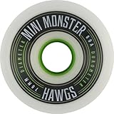 Hawgs Mini Monster 80a 70mm White Skate Wheels