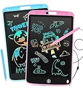 GUYUCOM LCD Schreibtafel 8,5 Zoll - Bunte Zaubertafel Für Kinder Ab 3 Jahren