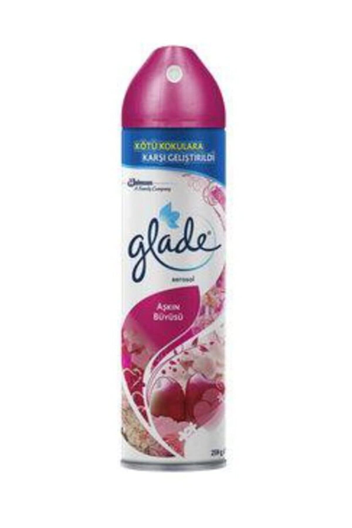 Glade Aerosol Oda Kokusu, Aşkın Büyüsü, Lavanta Ferahlığı ve Çiçek Festivali (6 x 300 mL)
