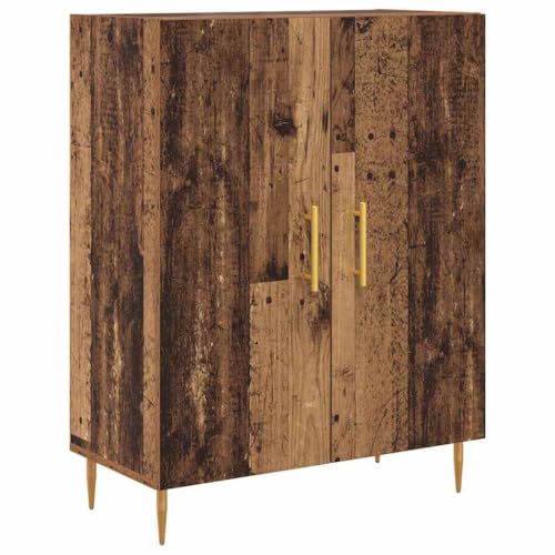 Aparador de madera recuperada estrecho para solucionar la falta de espacio en casa 7