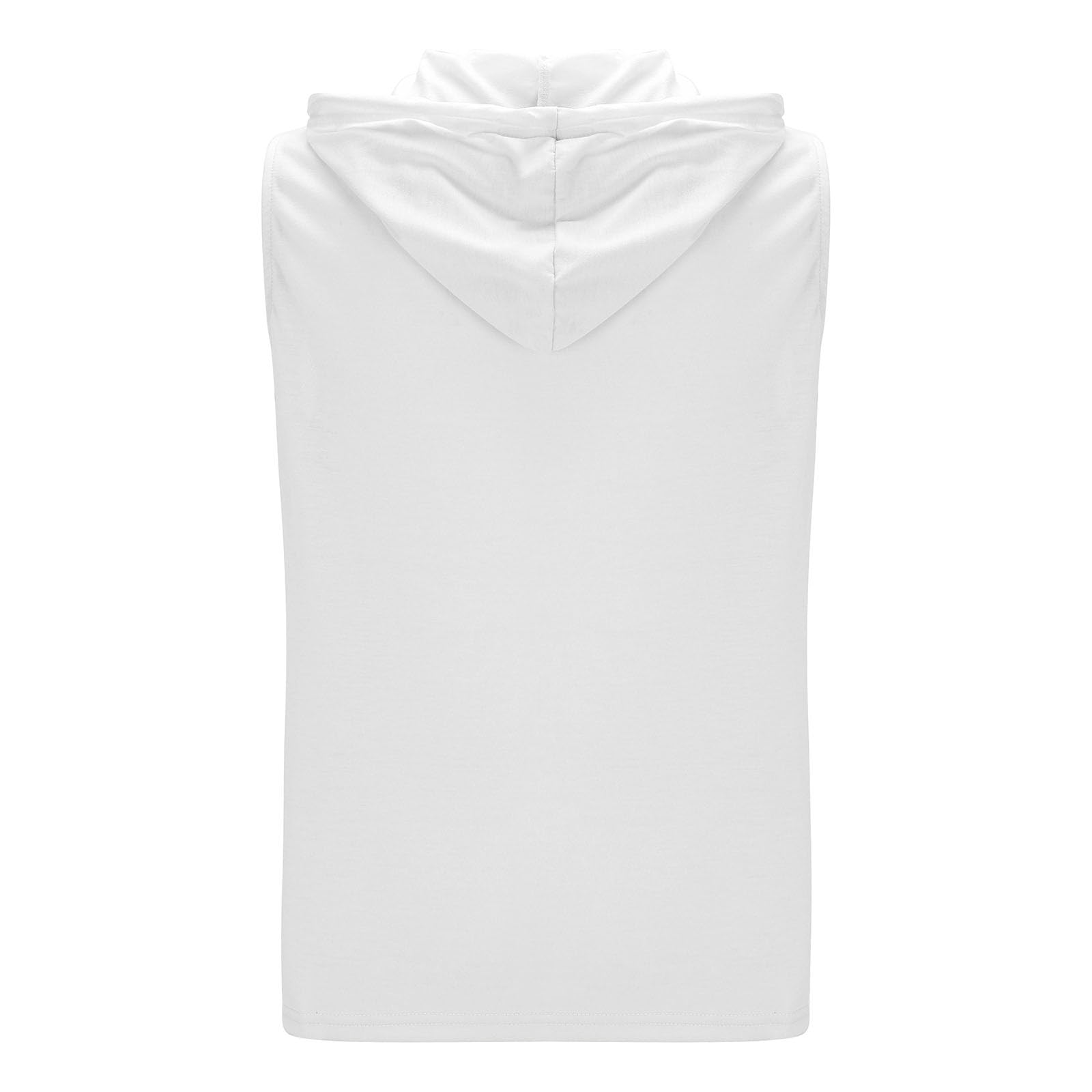 Debardeur Sport Homme à Capuche, Tee Shirt sans Manche Homme Grande Taille avec Cordon de Serrage Débardeurs été Couleur Unie Ample Décontracté Tendance Basiques de D'entraînement la Course à Pied