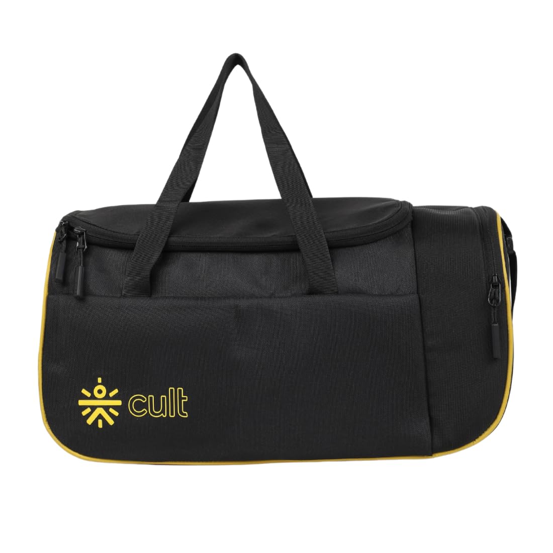 cult Duffle Bag Unisex Yellow 25 L Side Pocket and Shoulder Strap-picture-40