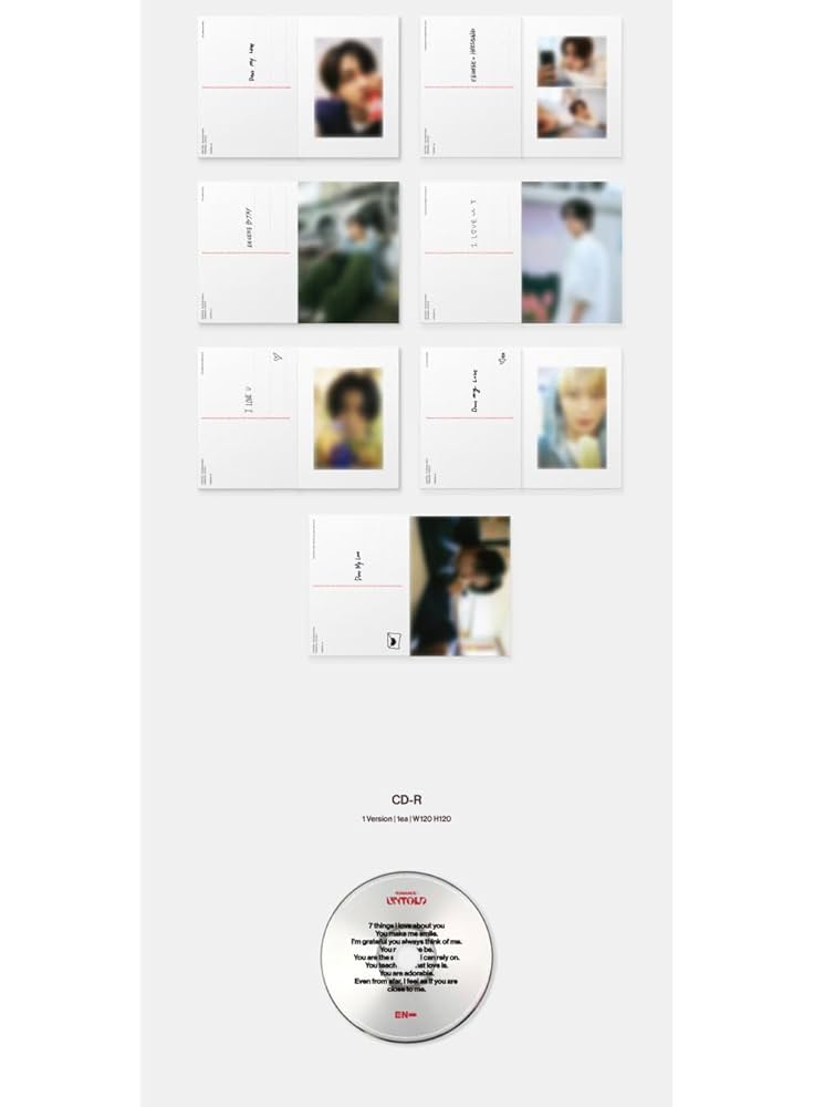 ENHYPEN ROMANCE : UNTOLD 2nd Album with Tracking EN- (ENGENE