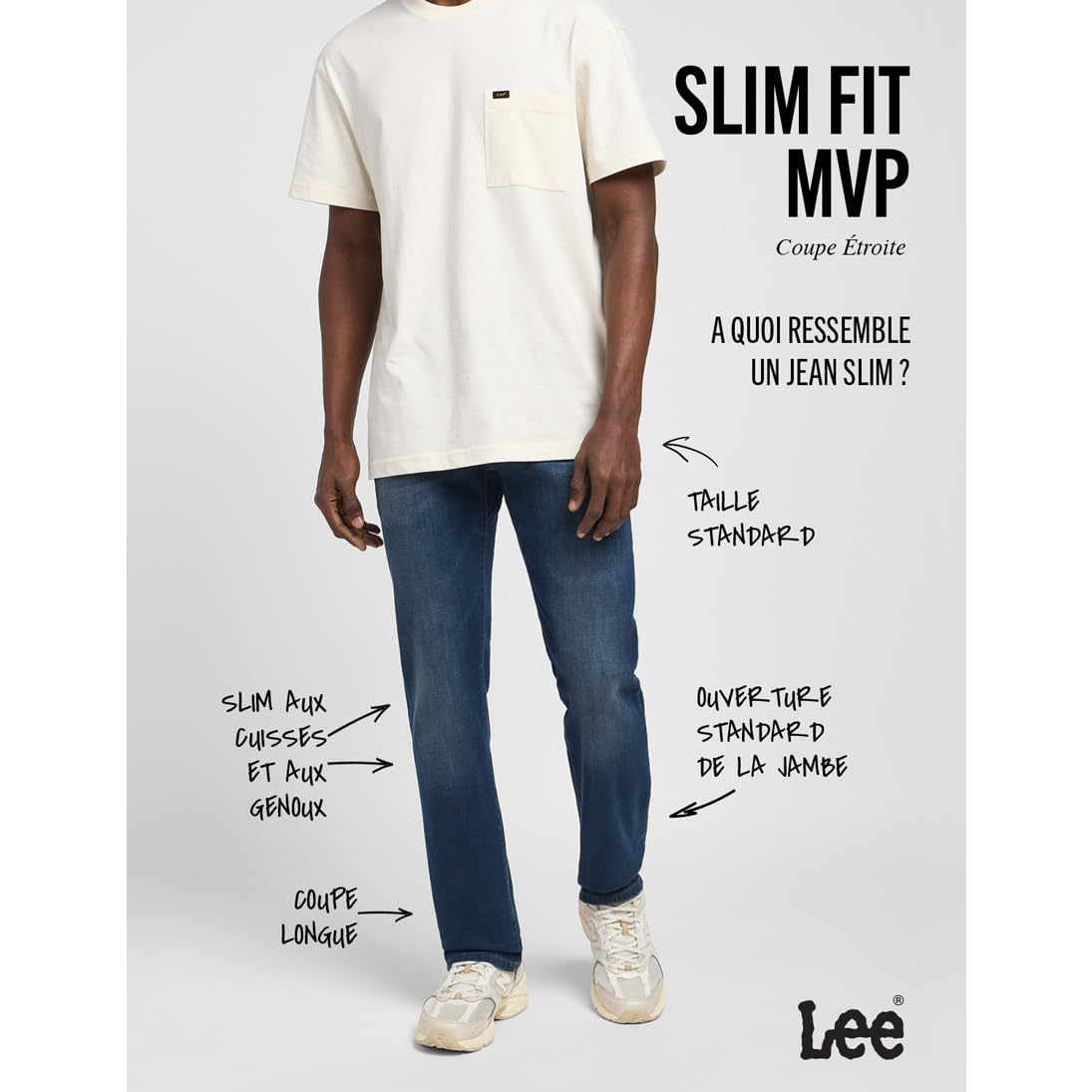 Lee Slim Fit MVP - Pantalon - Classic - Homme