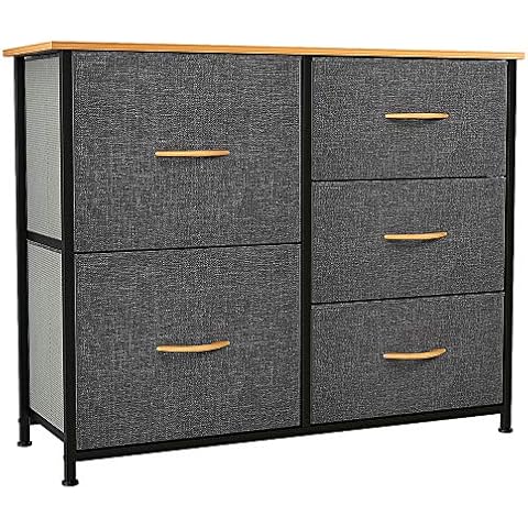 YITAHOME 5-Drawer Fabric Storage Unit Cover
