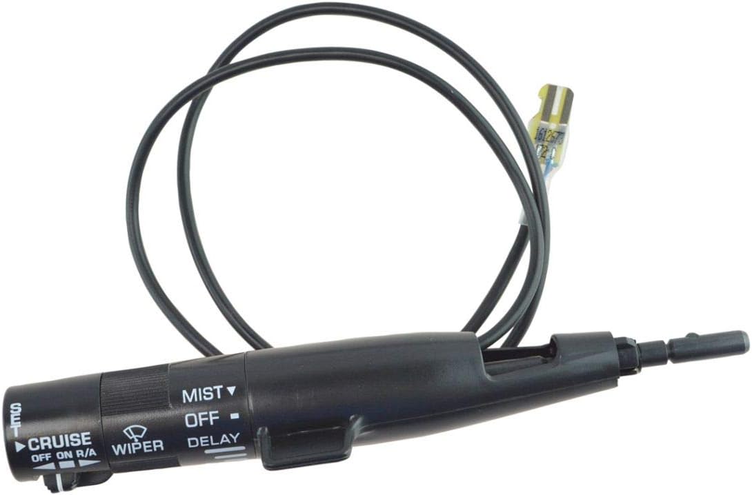 Black Cruise Control Windshield Wiper Arm Lever Switch for Chevy Truck Pontiac