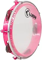 Pandeiro Abs Rosa Junior Pele Cristal 08"