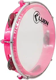 Pandeiro Abs Rosa Junior Pele Cristal 08"