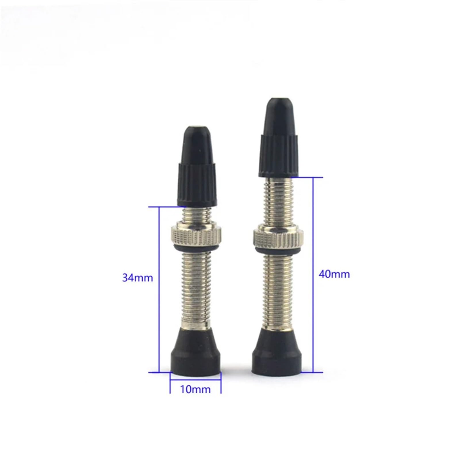 Valves en Laiton sans Chambre à air for Pneu de vélo de Route 40/44/60 mm(Main Body 60mm)