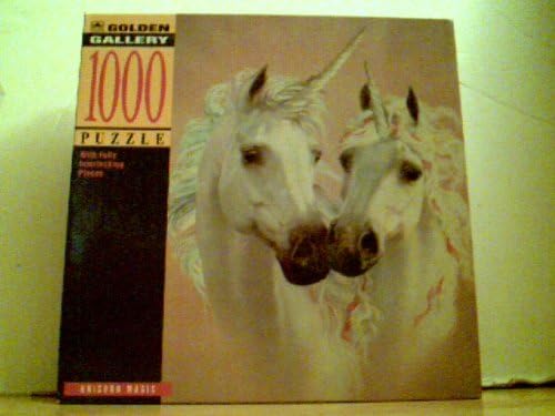 Golden Gallery 1000 Piece Puzzle 21 1/2" X 27 1/2" - Unicorn Magic (5650-D)