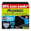 Pampers Ninjamas, Pañales nocturnos para niños que mojan la cama
