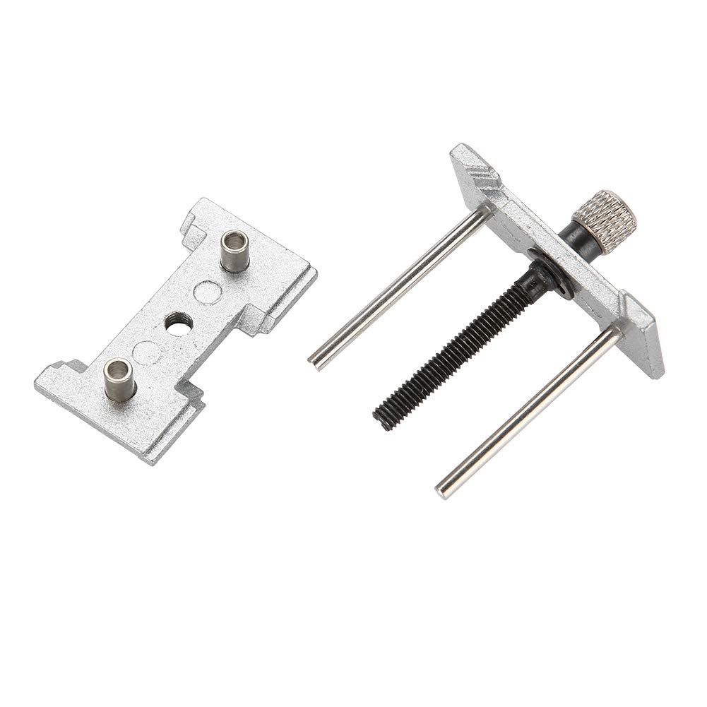 Uhrwerkhalter, 2 Sitze Metalluhrwerk Bewegung Clip Halter Basis Uhr Reparatur Wartungswerkzeug