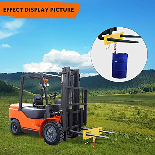 YINTATECH Forklift Lifting Hook 4000lbs Capacity Forklift Mobile Crane