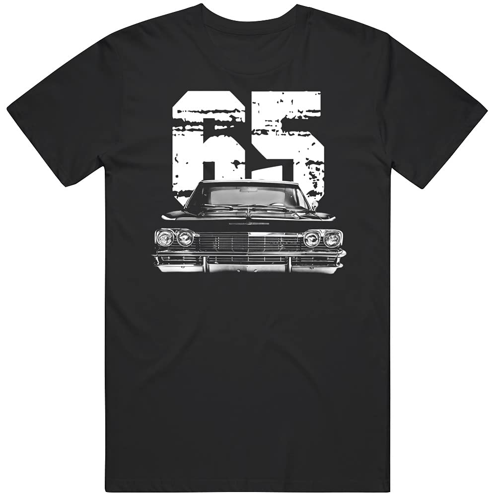 PurpleMonkeyTees1965 Chevy Impala Ss Front Grill View with Year T Shirt
