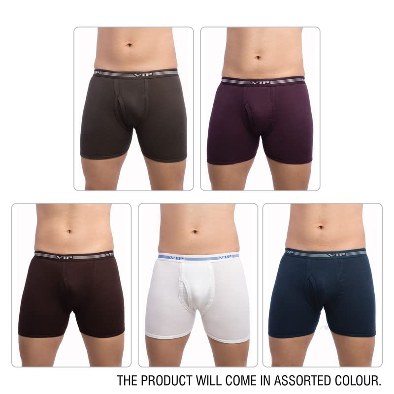 Image of VIP Men's Cotton Regular Solid Trunks