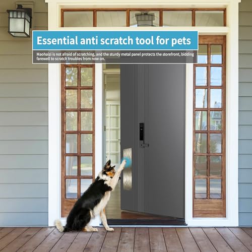 image for CANGETS Door Push Platee, Metal Kickplate for Bottom of Door,4x16 inch