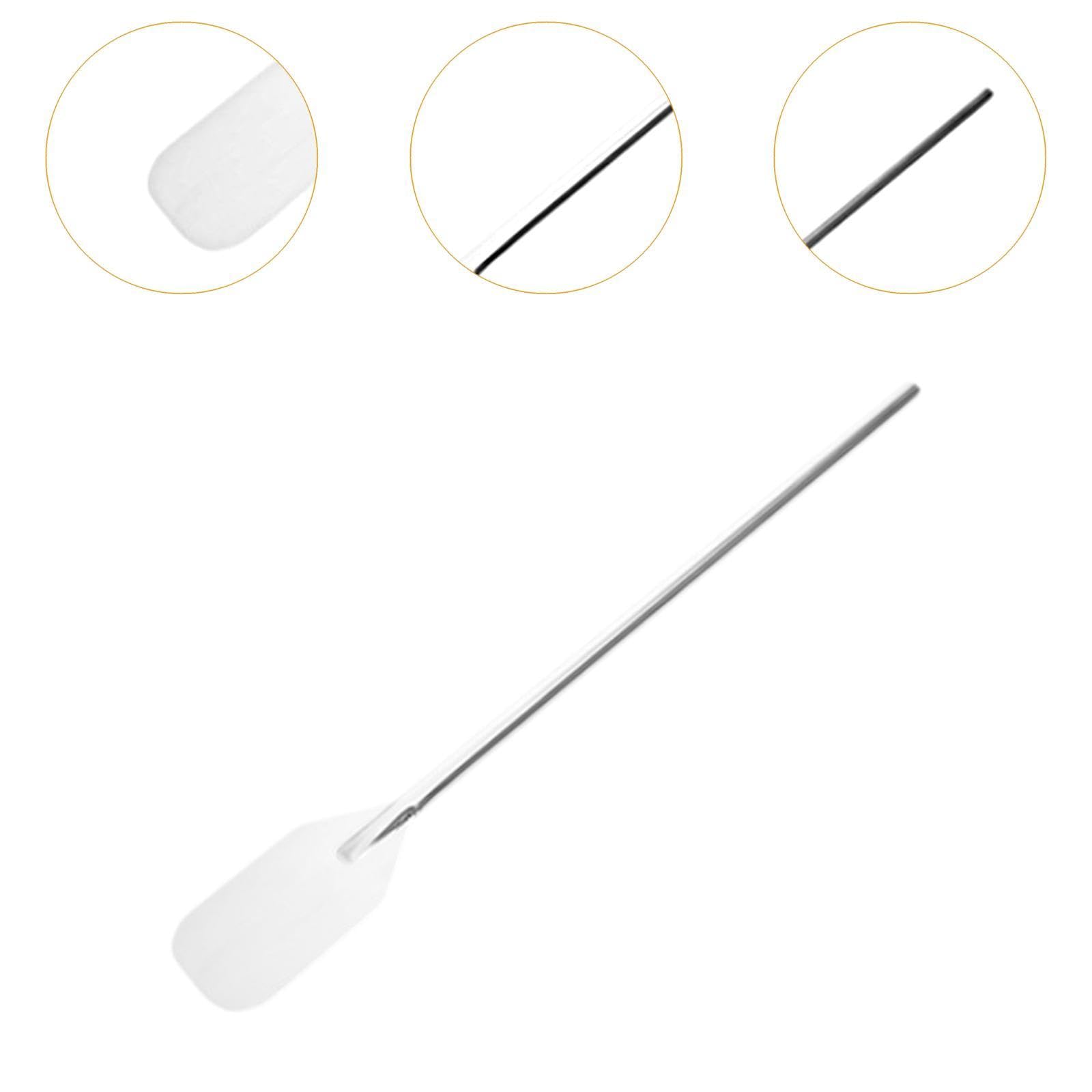 Paleta para Revolver Resistente Agitador de Alimentos Palo para Mezclar Herramienta de Cocina de Acero Inoxidable para Profundas Adecuado para, 36 Pulgadas