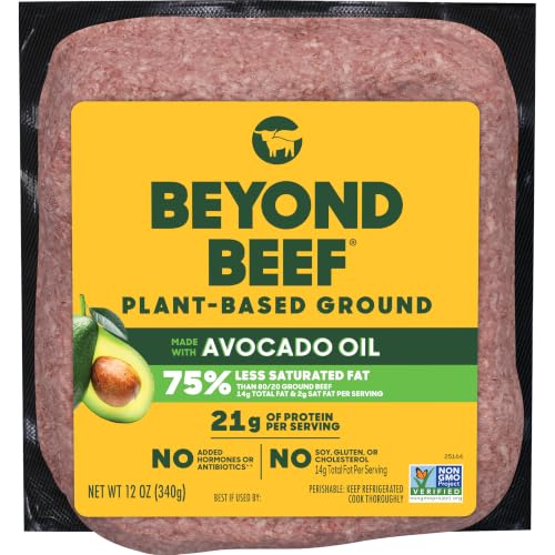 Beyond Meat Beyond Beef Plant Based Ground Brick, 12 Ounce