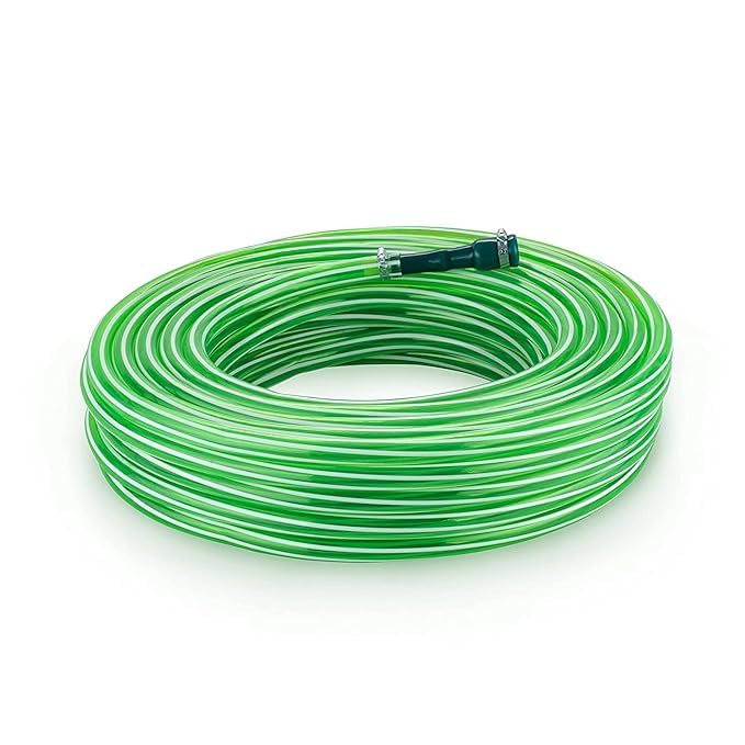 AHYRA 15M 0.75Inch PVC Green Striped Pipe| Lightweight, Durable ...