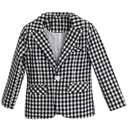 Costume manteau de loisirs garçon à carreaux : fini les vêtements rigides qui serrent