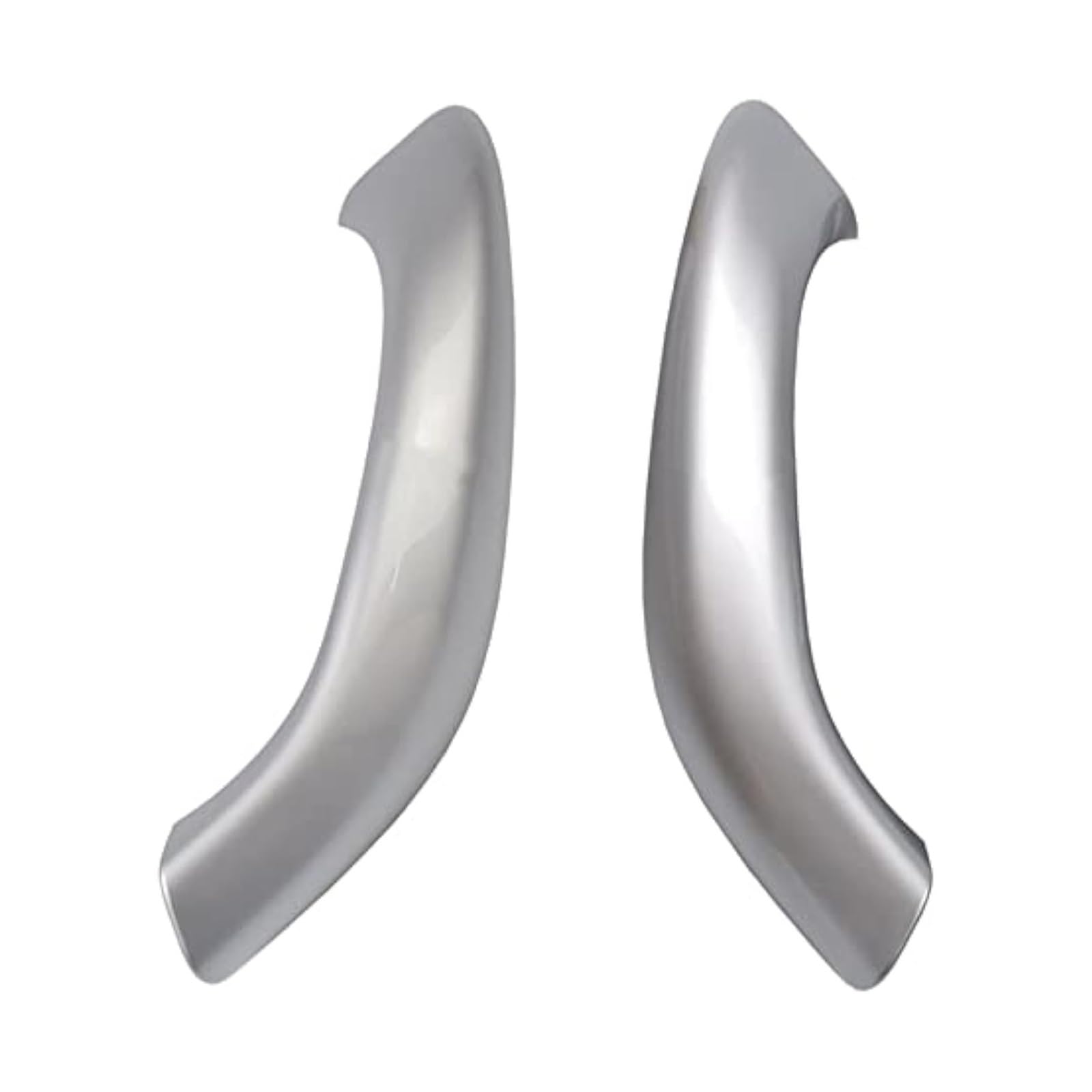 Fahbstr Silver-2Pcs Car Inner Handle Car Interior Door Handles Outer Cover Trim