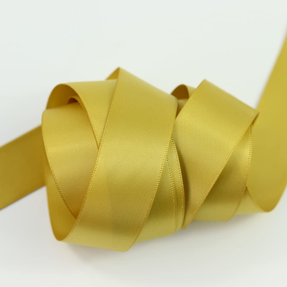 Double Sided Satin Ribbon, 27 Solid Colours, 10 Metre Reel, Fabric Ribbon for Gift Wrapping Cake, Wedding Party Decoration