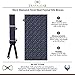 Trafalgar Men's Ward Diamond Tonal Neat Formal Silk Braces (Suspenders), Black