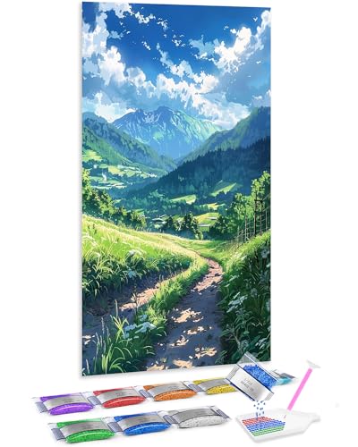 Kit Jumpdot de 70x40 cm para pintar con diamantes: manualidades grandes que reducen el estrés